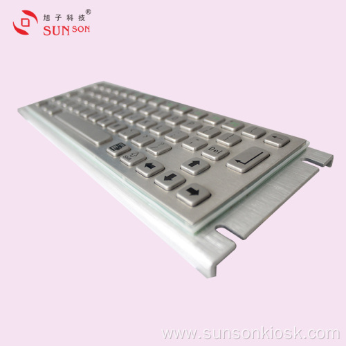Rugged Metalic Keyboard for Information Kiosk